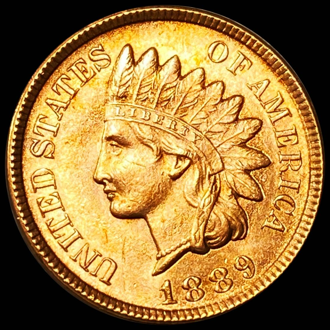 1889 Indian Head Cent UNCIRCULATED (1 of 2)