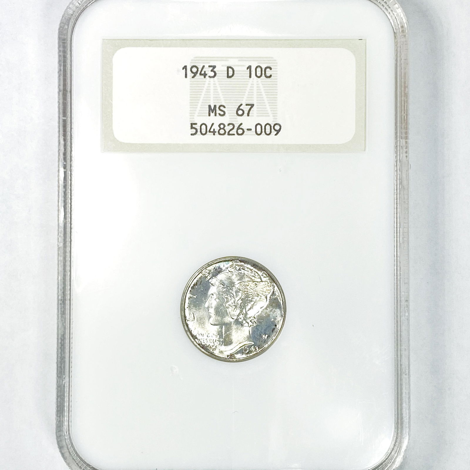 1943-D Mercury Dime NGC - MS67 (1 of 2)
