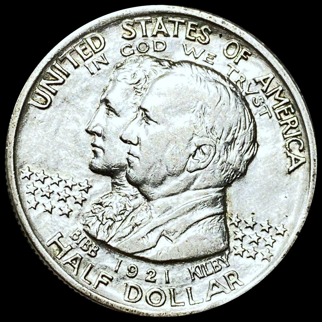 1921 Alabama Half Dollar NEARLY UNCIRCULATED (1 of 2)
