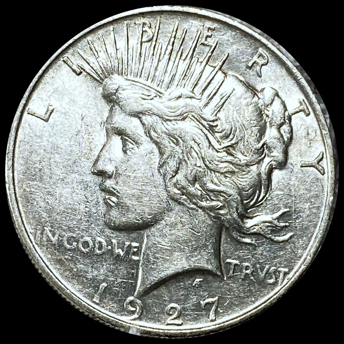 1927-D Silver Peace Dollar CLOSELY UNCIRCULATED (1 of 2)