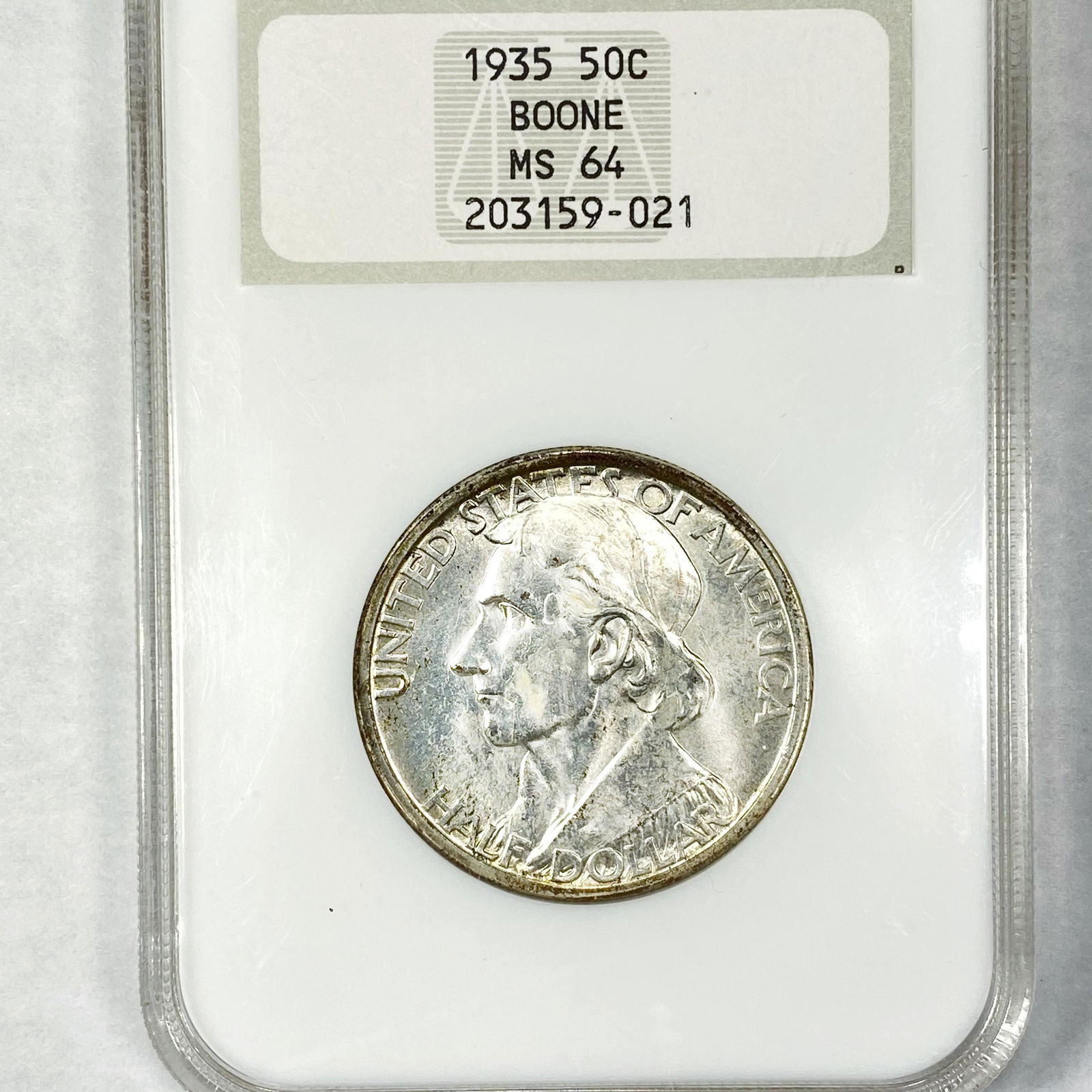 1935 Boone Half Dollar NGC - MS64 (1 of 2)