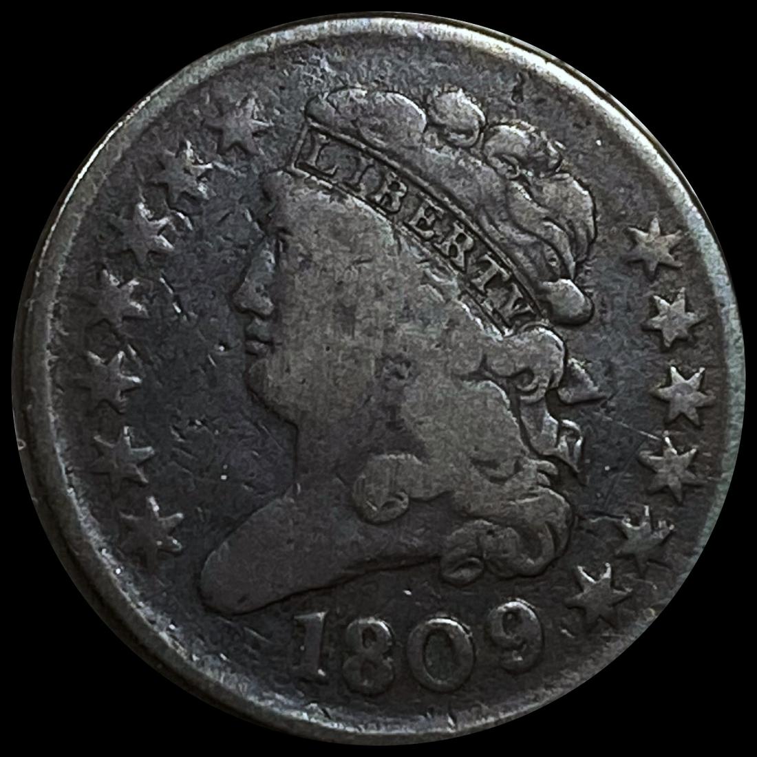 1809/6 Classic Head Half Cent NICELY CIRCULATED (1 of 2)