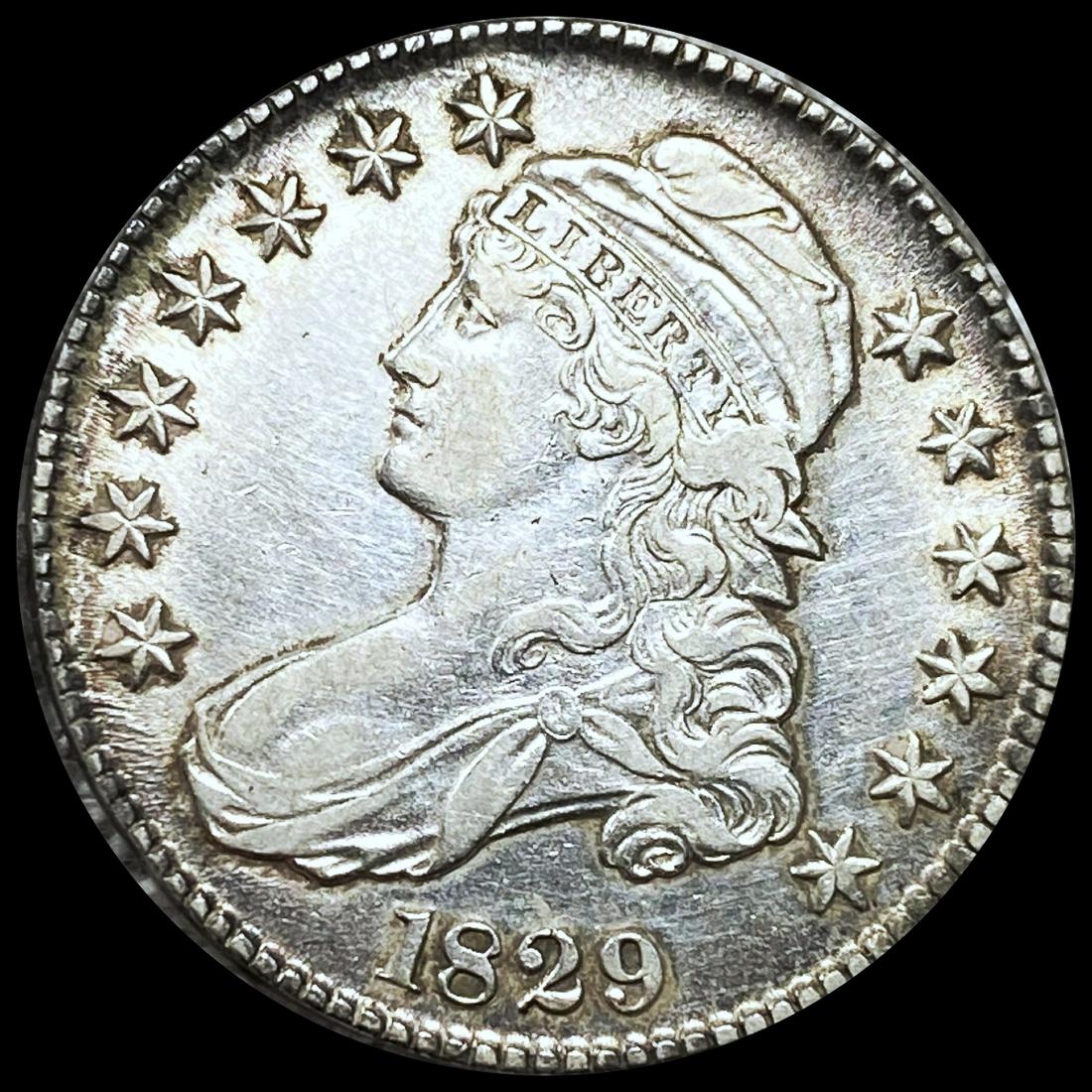 1829 Capped Bust Half Dollar CLOSELY UNCIRCULATED (1 of 2)