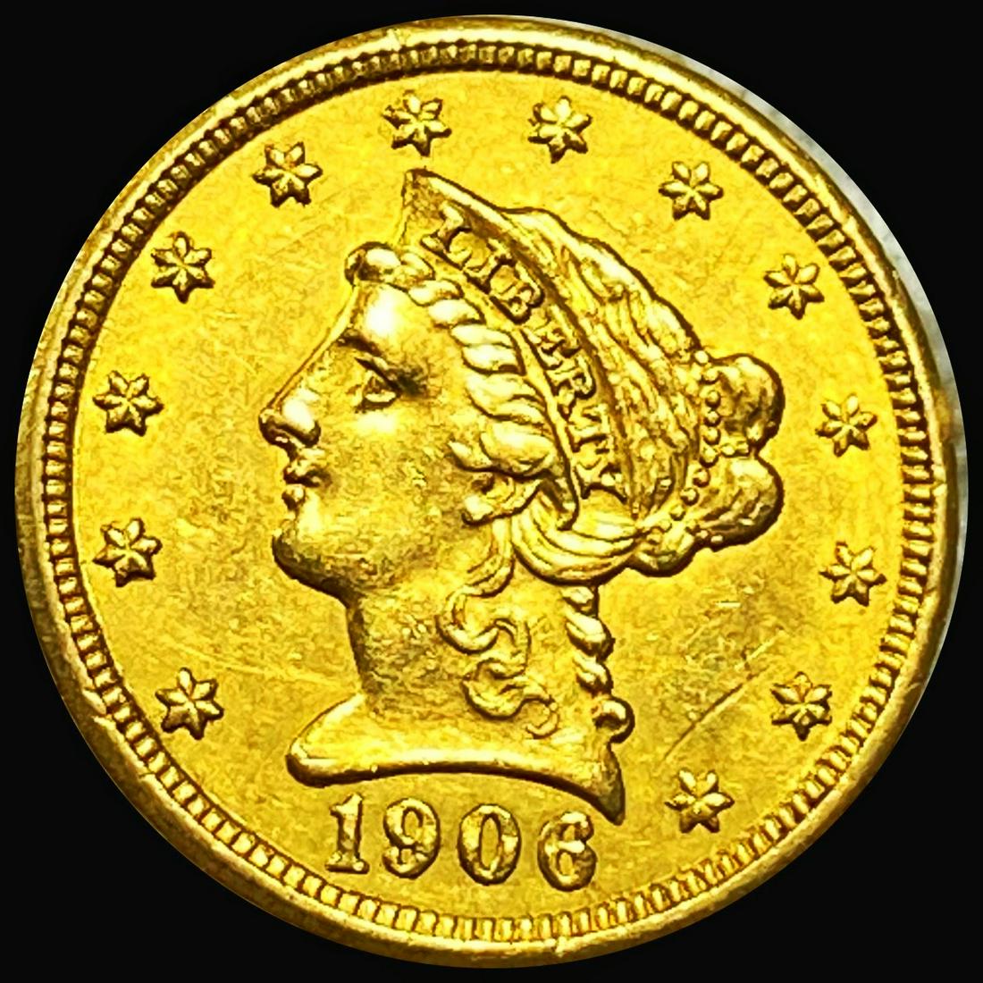 1906 $2.50 Gold Quarter Eagle CLOSELY (1 of 2)