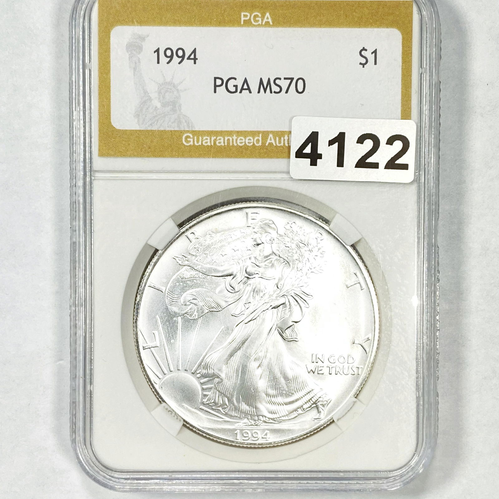 1994 Silver Eagle Dollar PGA - MS70 (1 of 2)