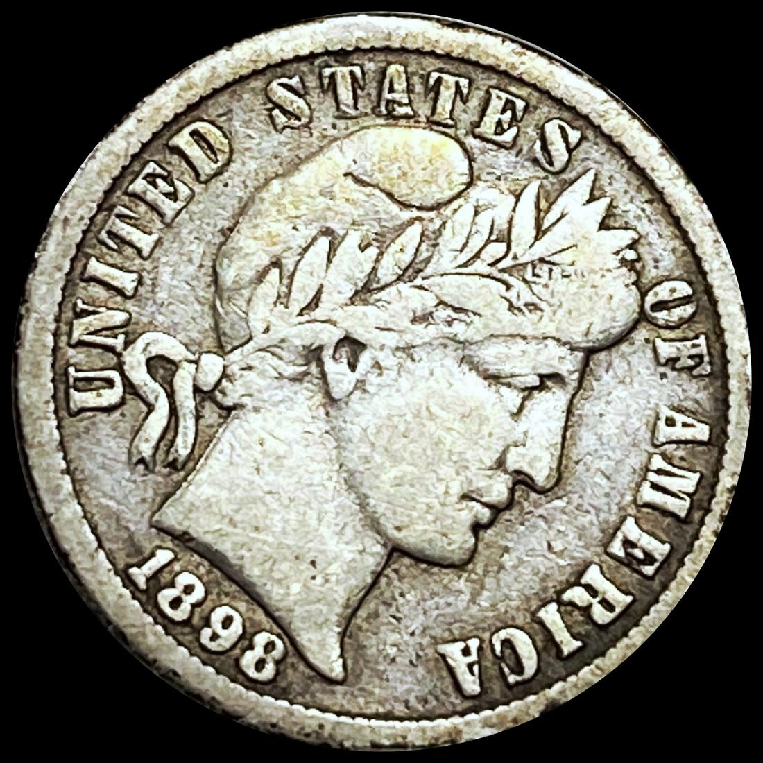 1898-O Barber Dime LIGHTLY CIRCULATED (1 of 2)