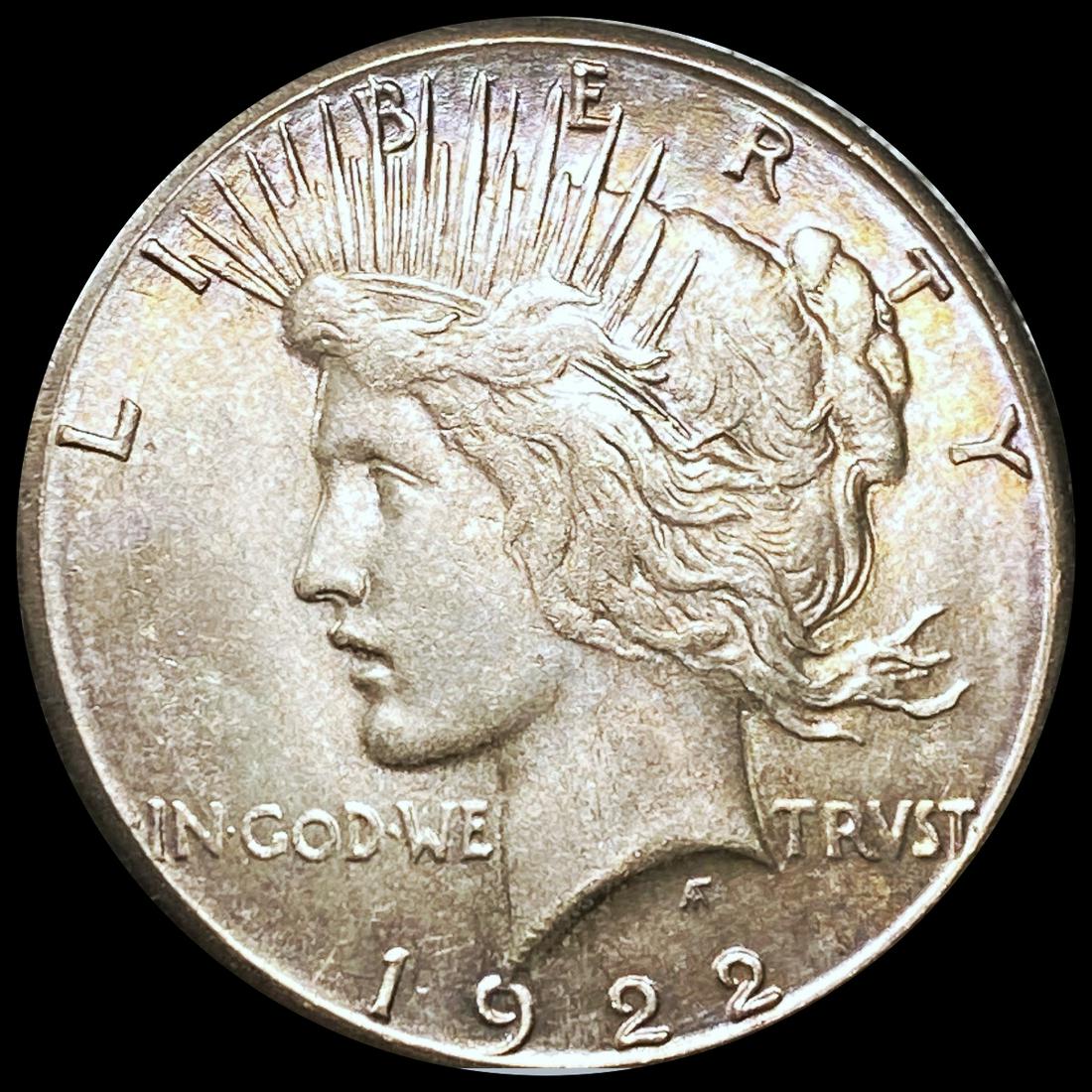 1922-S Silver Peace Dollar CLOSELY UNCIRCULATED (1 of 2)