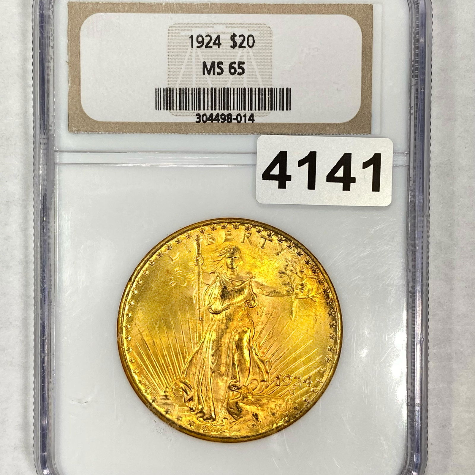 1924 $20 Gold Double Eagle NGC - MS65 (1 of 2)