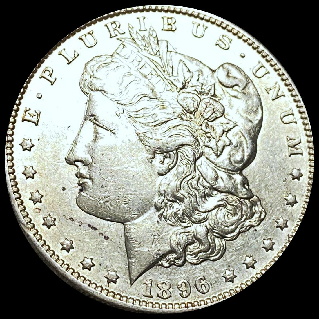 1896-O Morgan Silver Dollar NEARLY UNCIRCULATED (1 of 2)