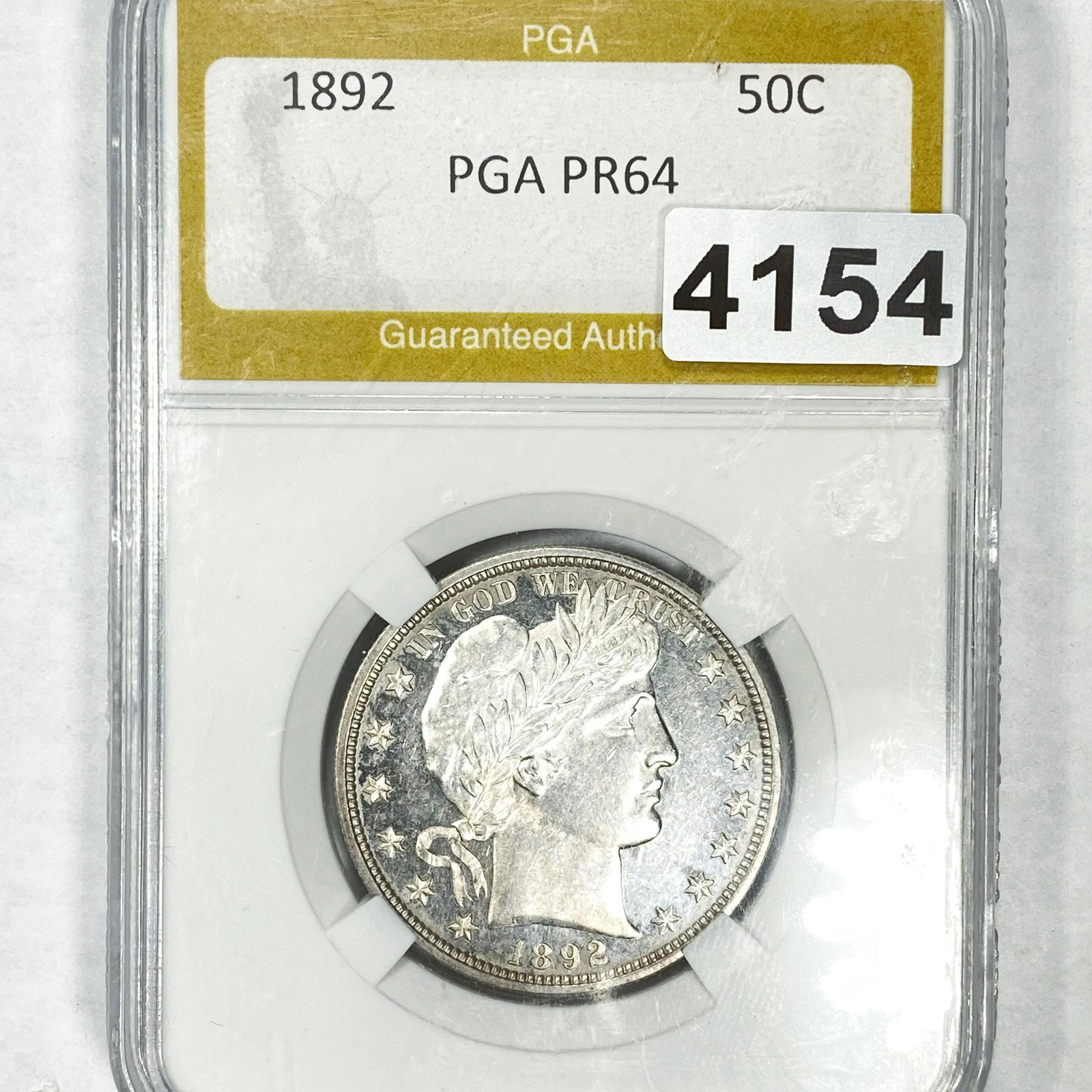 1892 Barber Half Dollar PGA - PR64 (1 of 2)