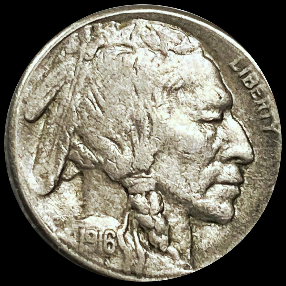 1916-S Buffalo Nickel NEARLY UNCIRCULATED (1 of 2)