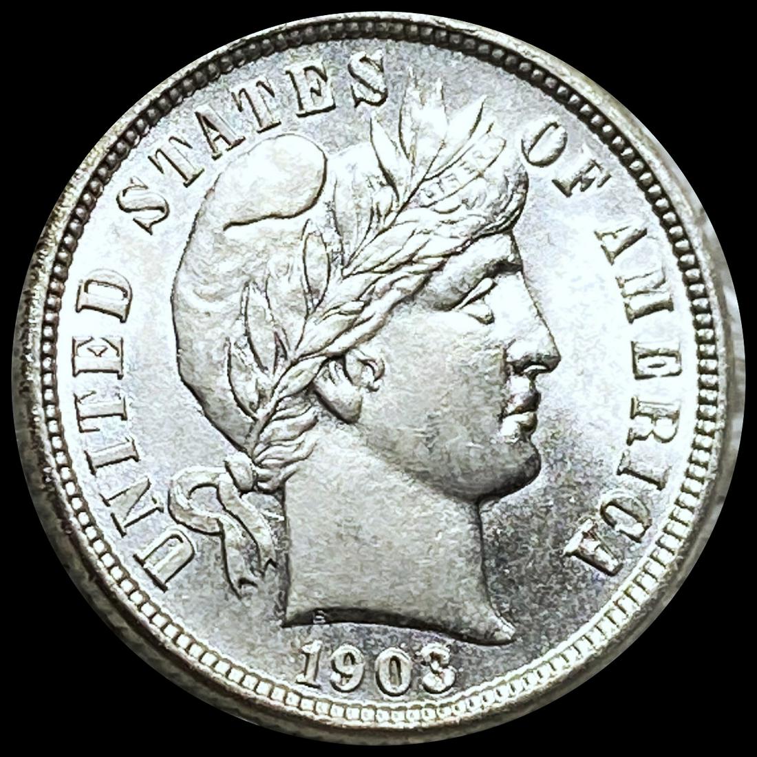 1903-O Barber Dime UNCIRCULATED (1 of 2)