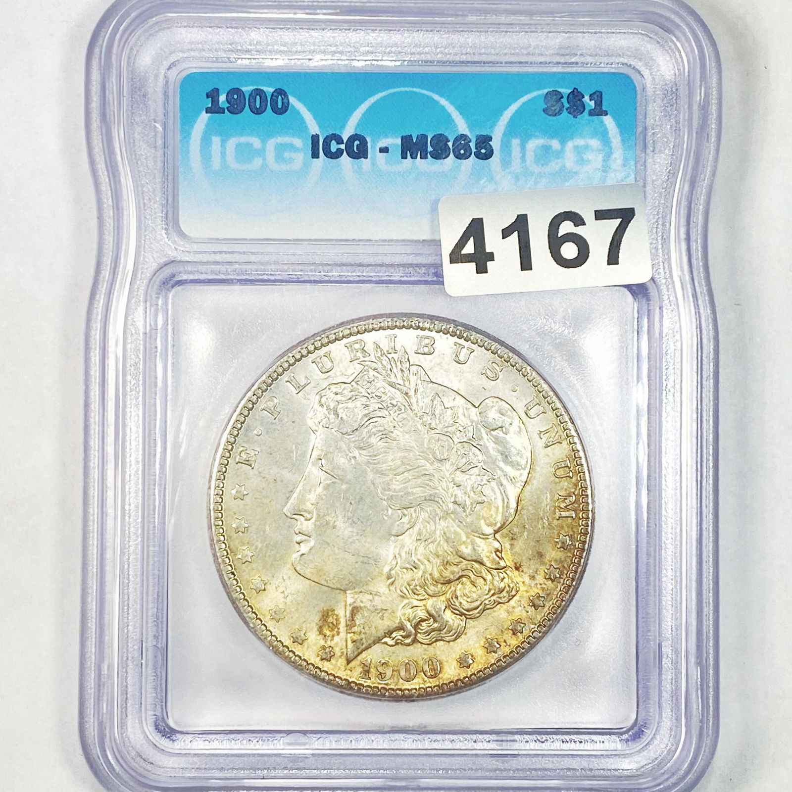 1900 Morgan Silver Dollar ICG - MS65 (1 of 2)