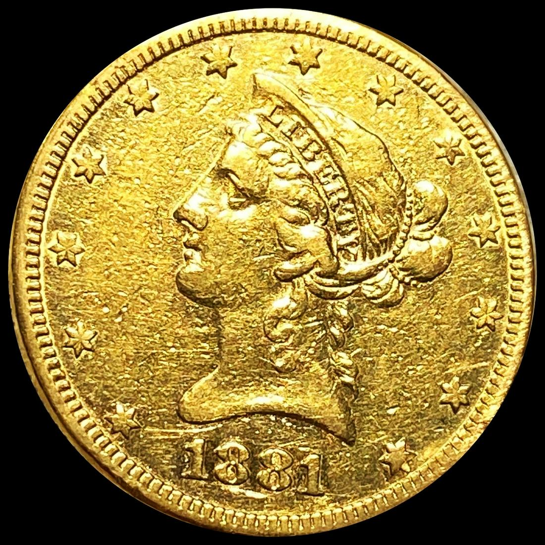 1881 $10 Gold Eagle NEARLY UNCIRCULATED (1 of 2)