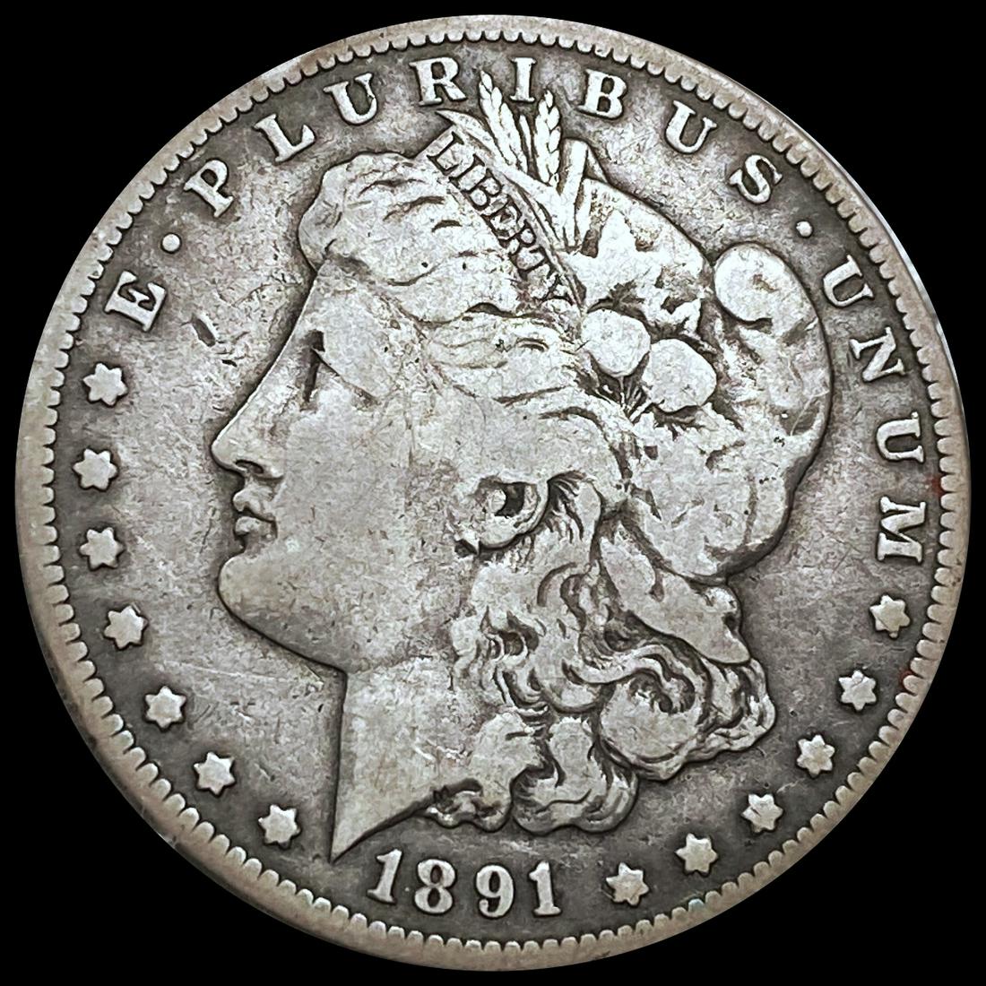 1891-CC Morgan Silver Dollar NICELY CIRCULATED (1 of 2)