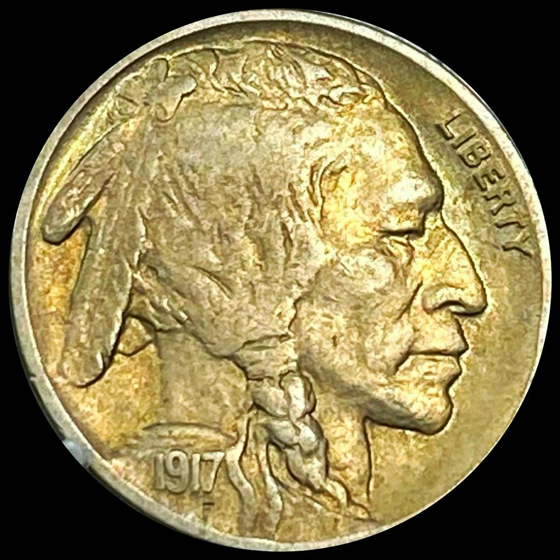 1917-D Buffalo Nickel CLOSELY UNCIRCULATED (1 of 2)