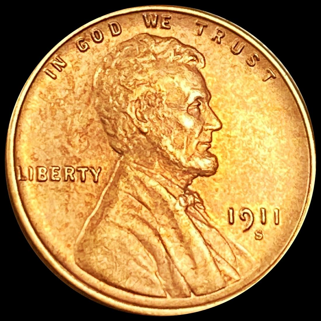 1911-S Wheat Cent UNCIRCULATED (1 of 2)