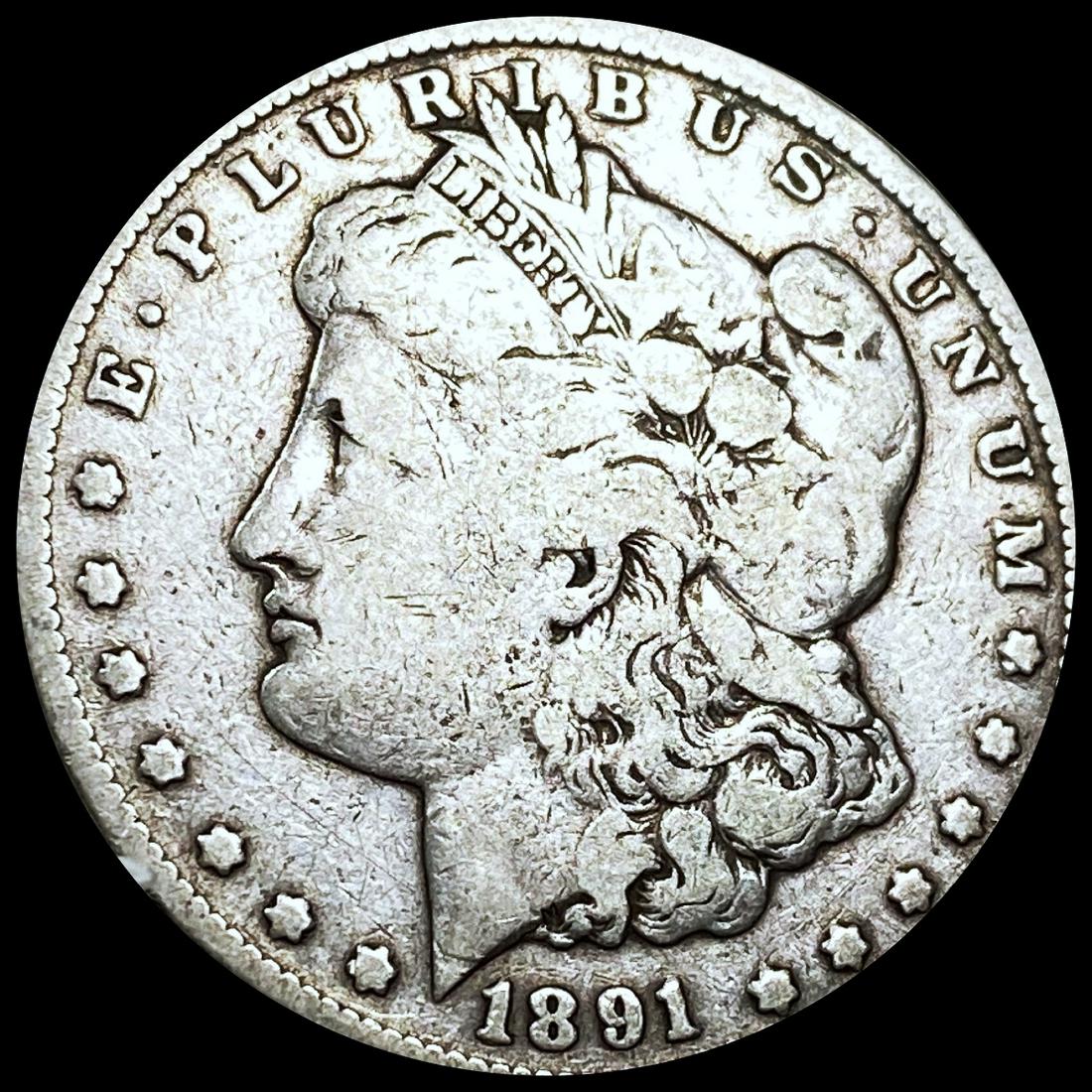 1891-CC Morgan Silver Dollar NICELY CIRCULATED (1 of 2)