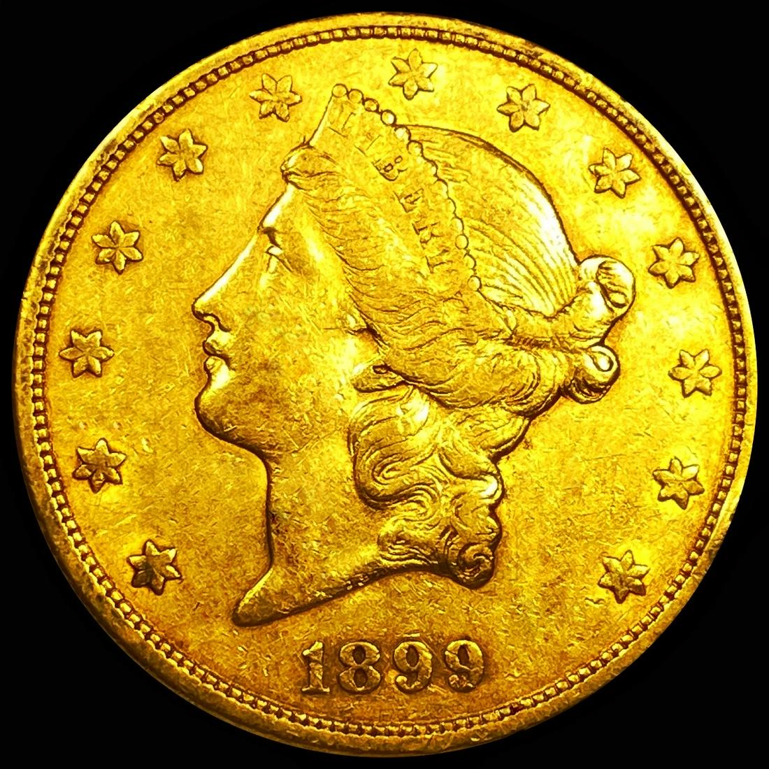 1890-S $20 Gold Double Eagle UNCIRCULATED (1 of 2)