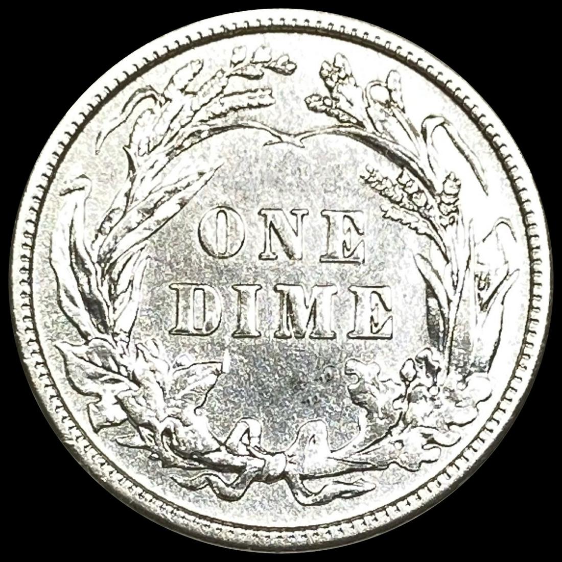 1907 Barber Dime CLOSELY UNCIRCULATED (1 of 2)