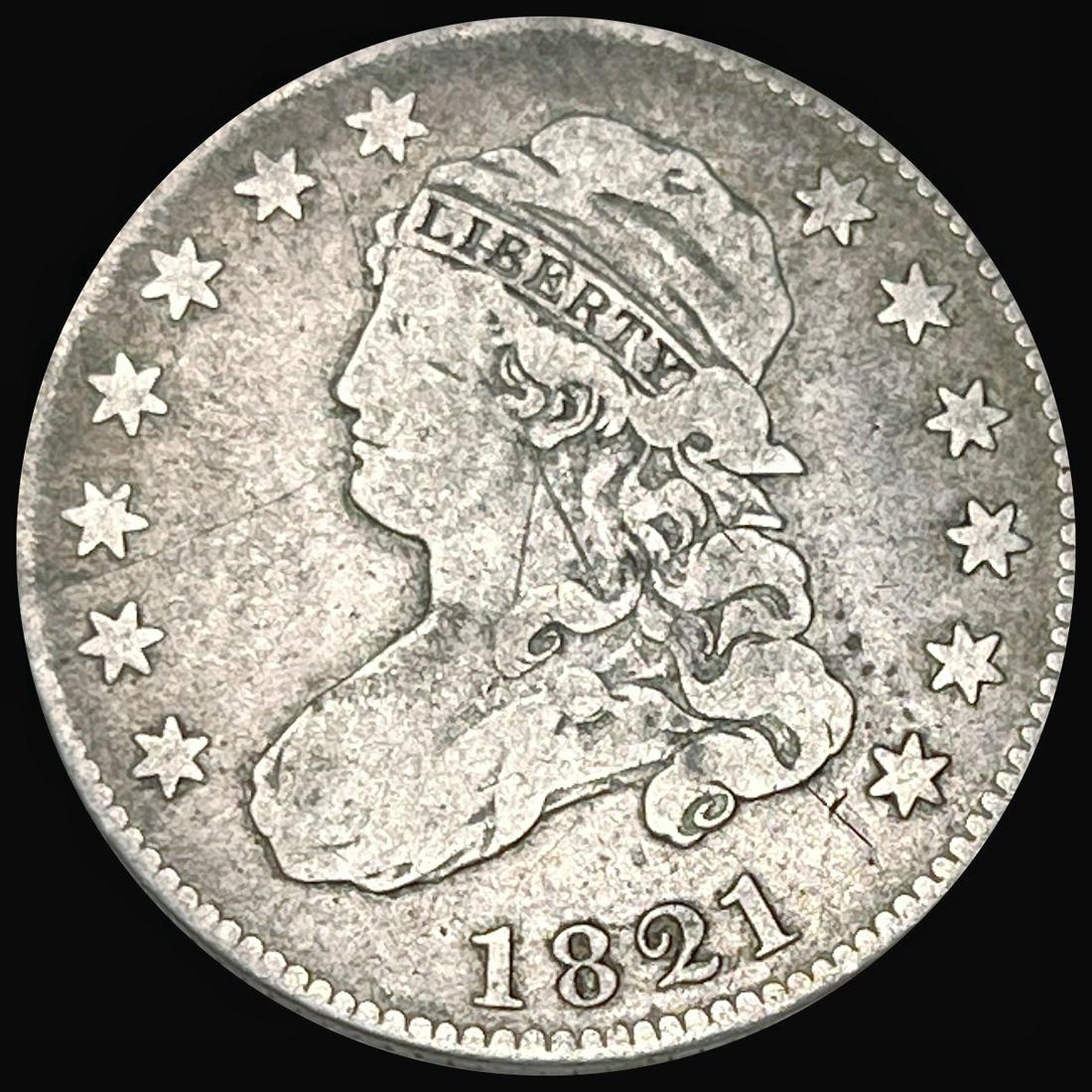 1821 Barber Quarter NICELY CIRCULATED (1 of 2)