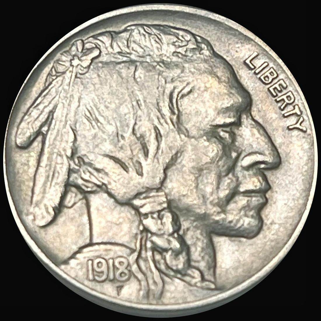 1918 Buffalo Nickel CLOSELY UNCIRCULATED (1 of 2)