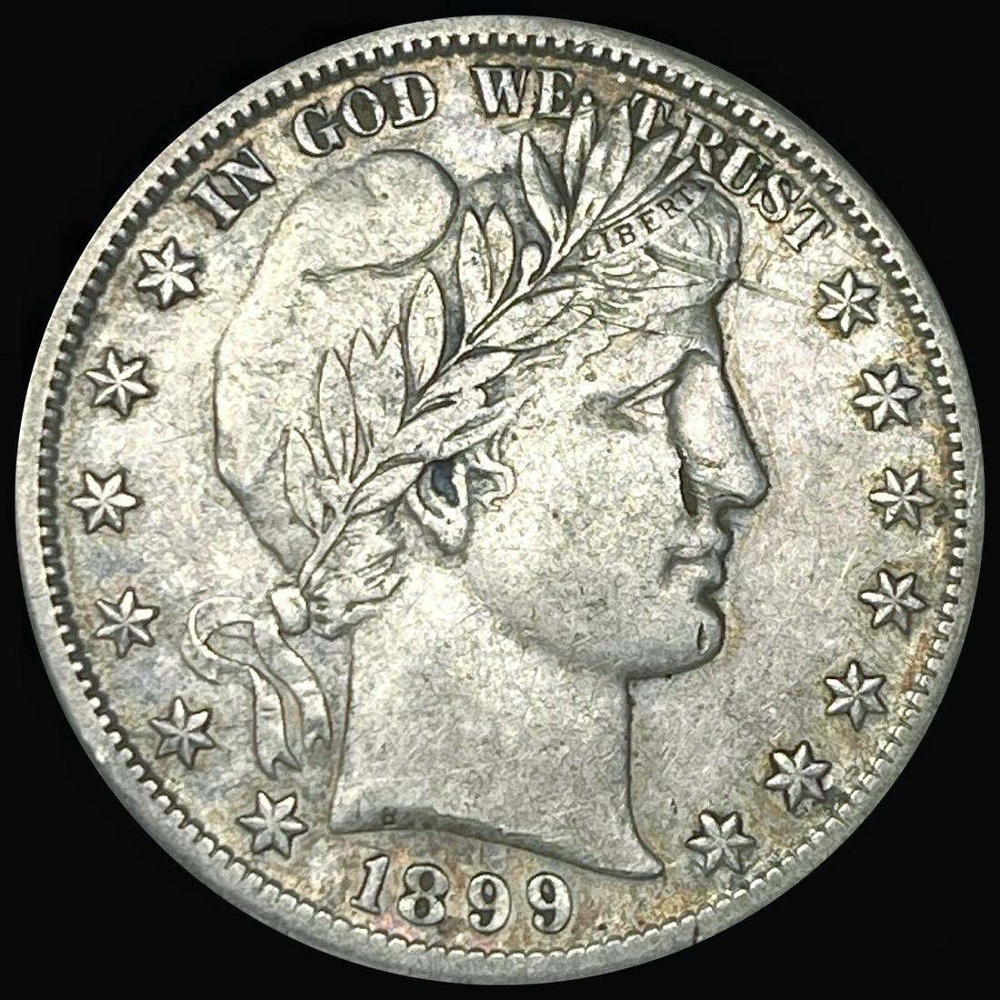 1899-S Barber Half Dollar CLOSELY UNCIRCULATED (1 of 2)