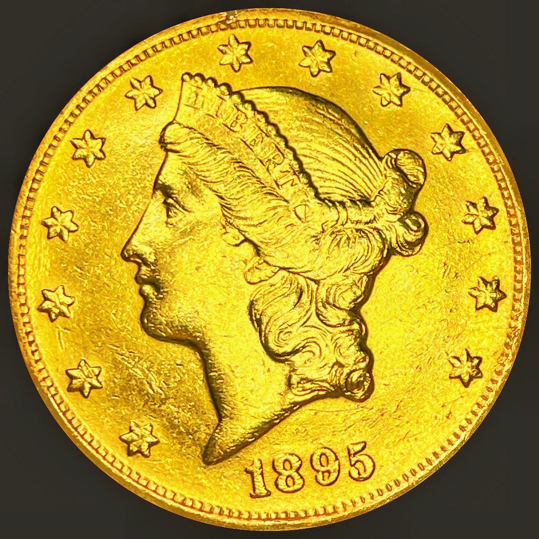 1895-S $20 Gold Double Eagle UNCIRCULATED (1 of 2)