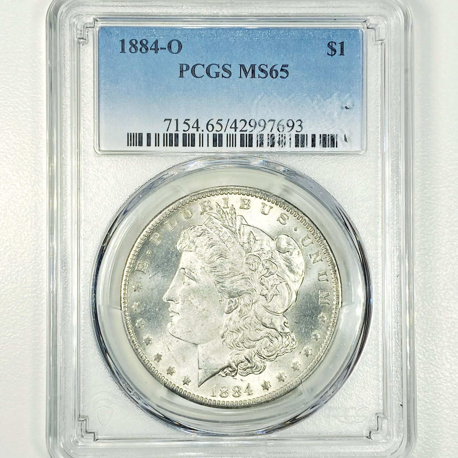 1884-O Morgan Silver Dollar PCGS - MS65 (1 of 2)
