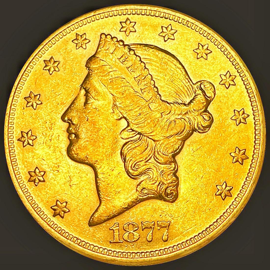 1877-S $20 Gold Double Eagle UNCIRCULATED (1 of 2)