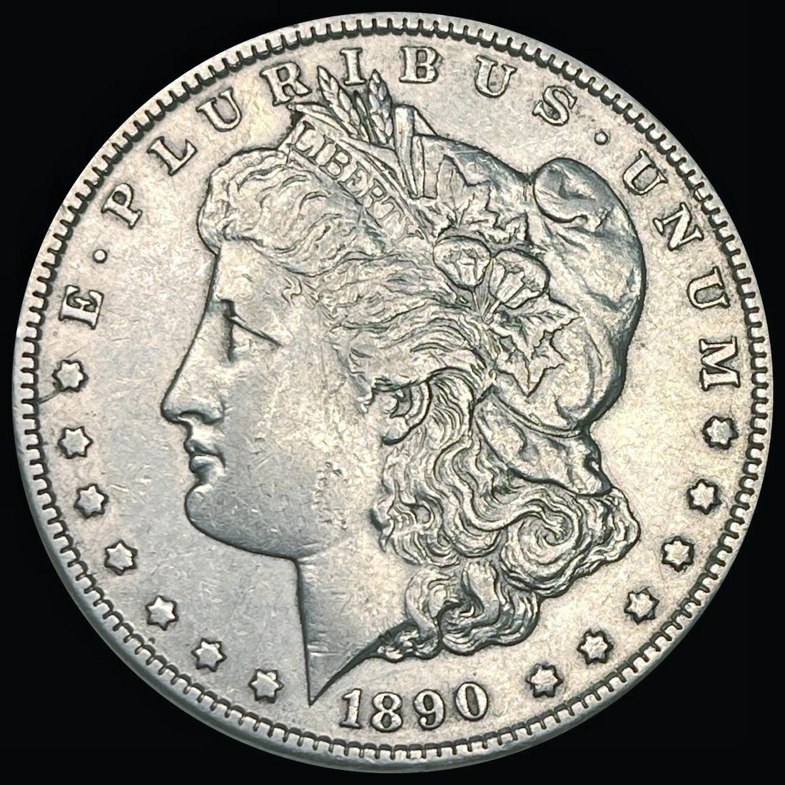 1890-CC Morgan Silver Dollar CLOSELY UNCIRCULATED (1 of 2)