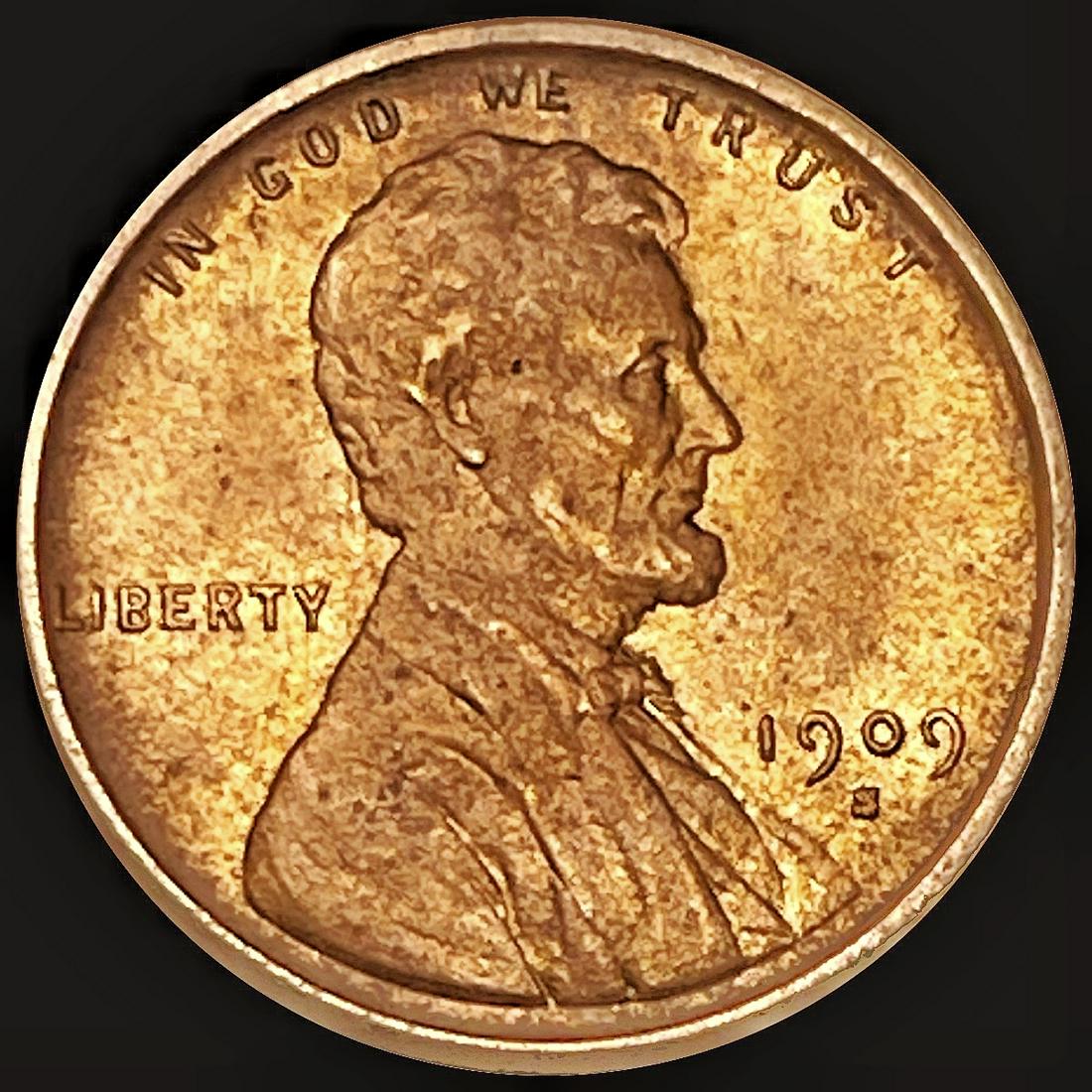 1909-S V.D.B. Wheat Cent UNCIRCULATED (1 of 2)