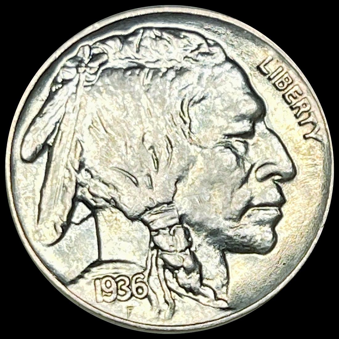 1936 Buffalo Nickel GEM BU (1 of 2)