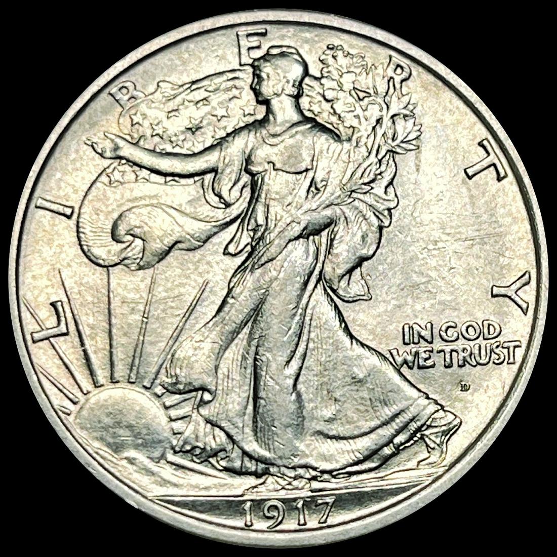 1917 Walking Liberty Half Dollar UNCIRCULATED (1 of 2)