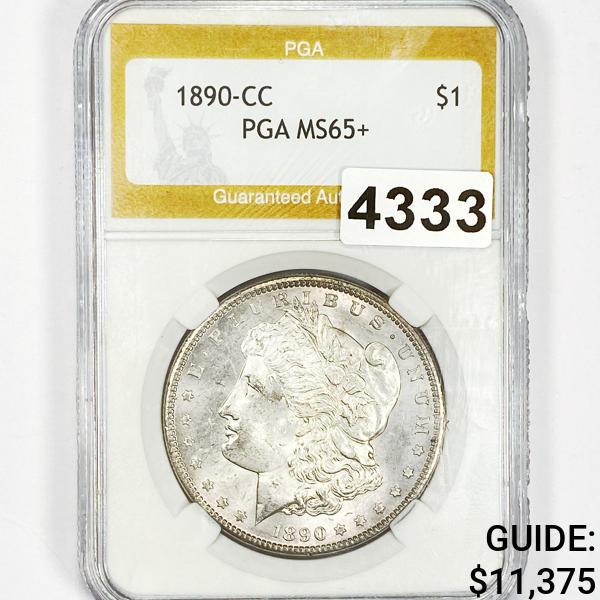1890-CC Morgan Silver Dollar PGA - MS65+ (1 of 2)