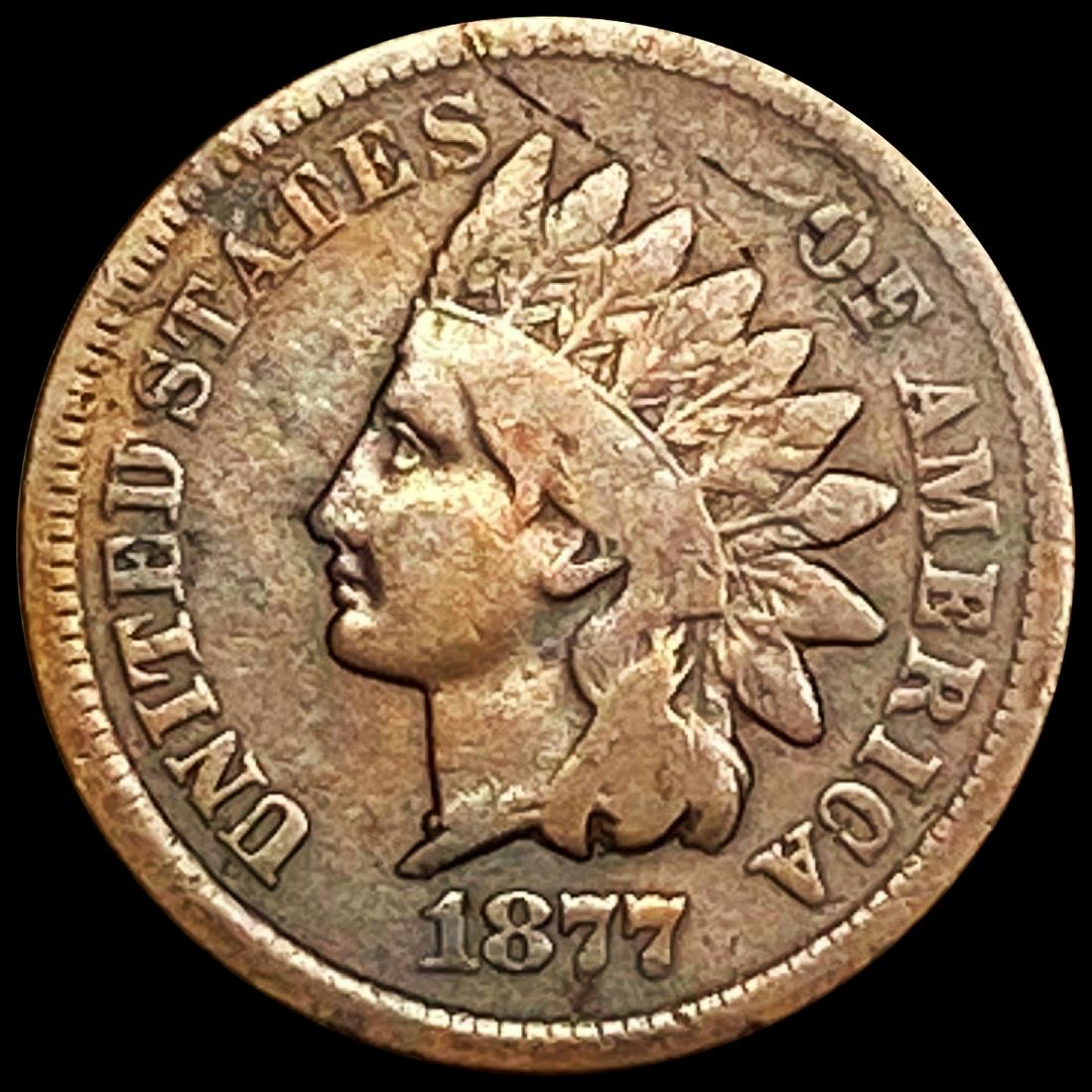 1877 Indian Head Cent LIGHTLY CIRCULATED (1 of 2)
