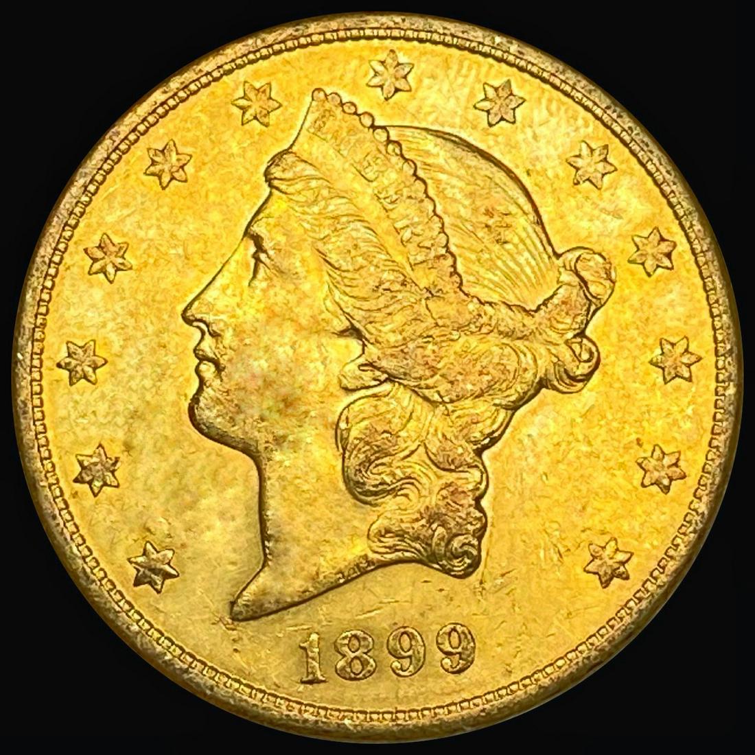 1899-S $20 Gold Double Eagle UNCIRCULATED (1 of 2)