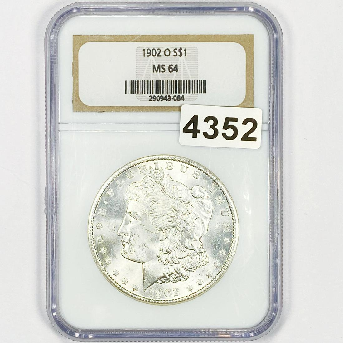 1902-O Morgan Silver Dollar NGC - MS64 (1 of 2)