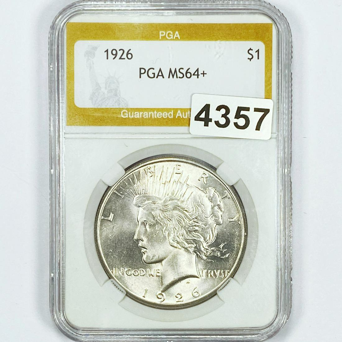 1926 Silver Peace Dollar PGA - MS64+ (1 of 2)