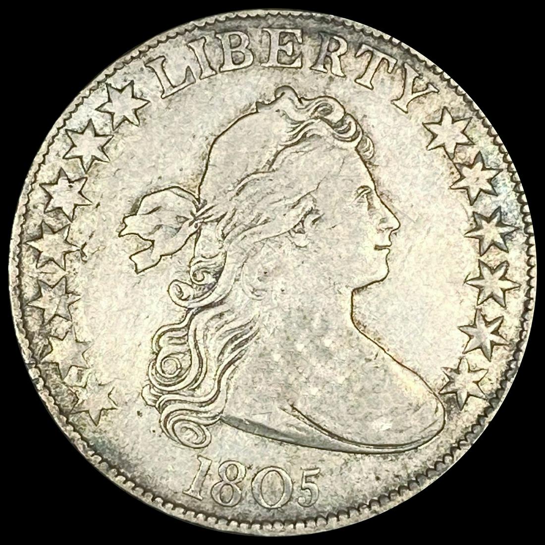 1805 Draped Bust Half Dollar LIGHTLY CIRCULATED (1 of 2)