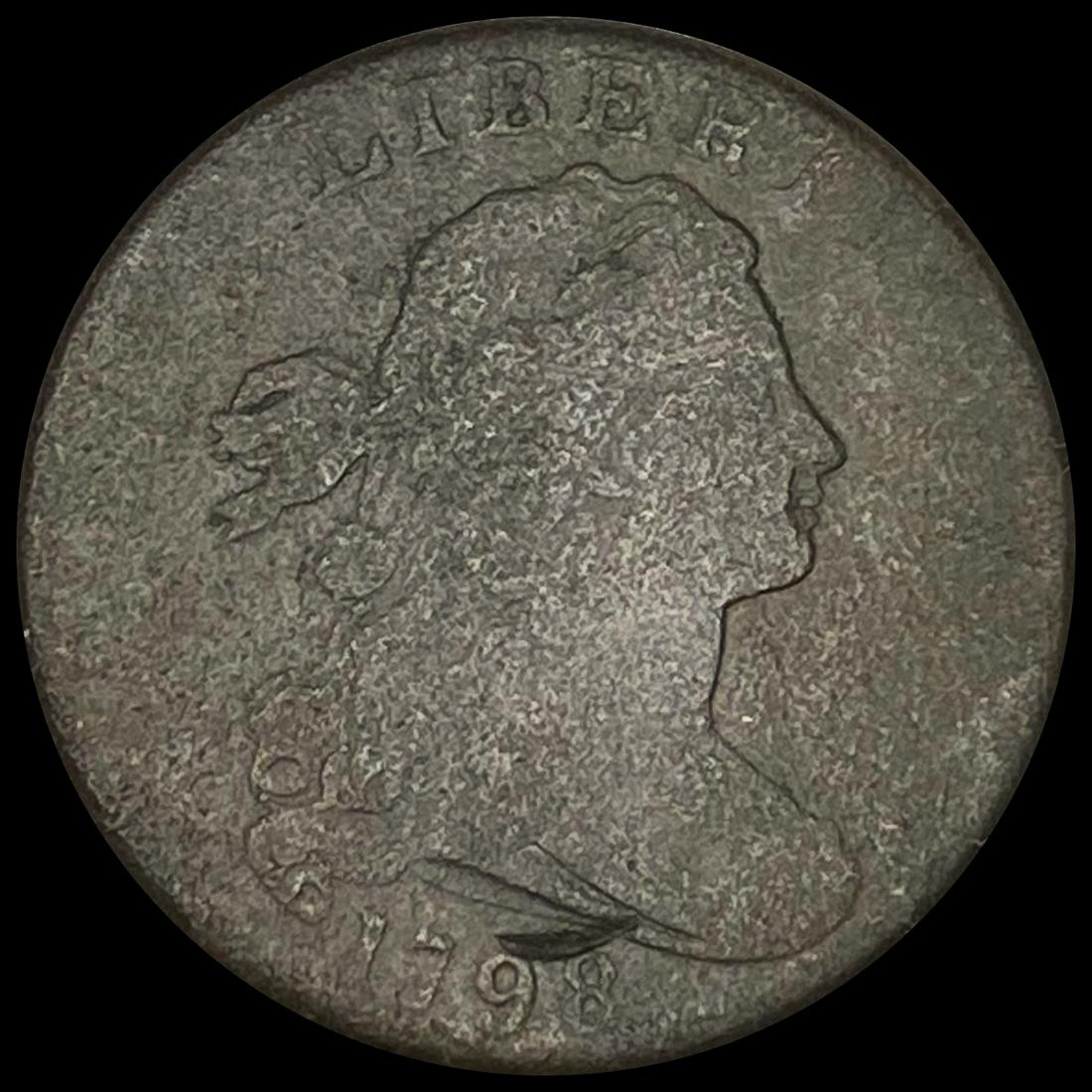 1798 Draped Bust Large Cent NICELY CIRCULATED (1 of 2)