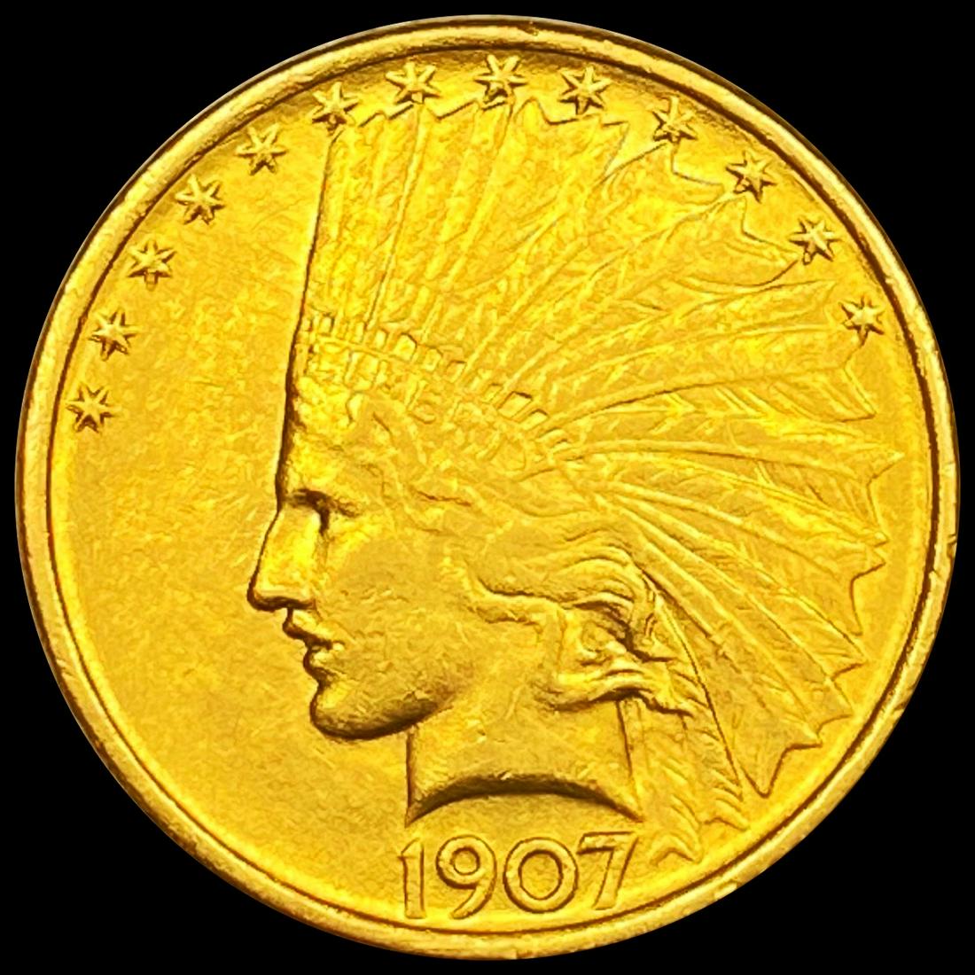 1907 $10 Gold Eagle UNCIRCULATED (1 of 2)