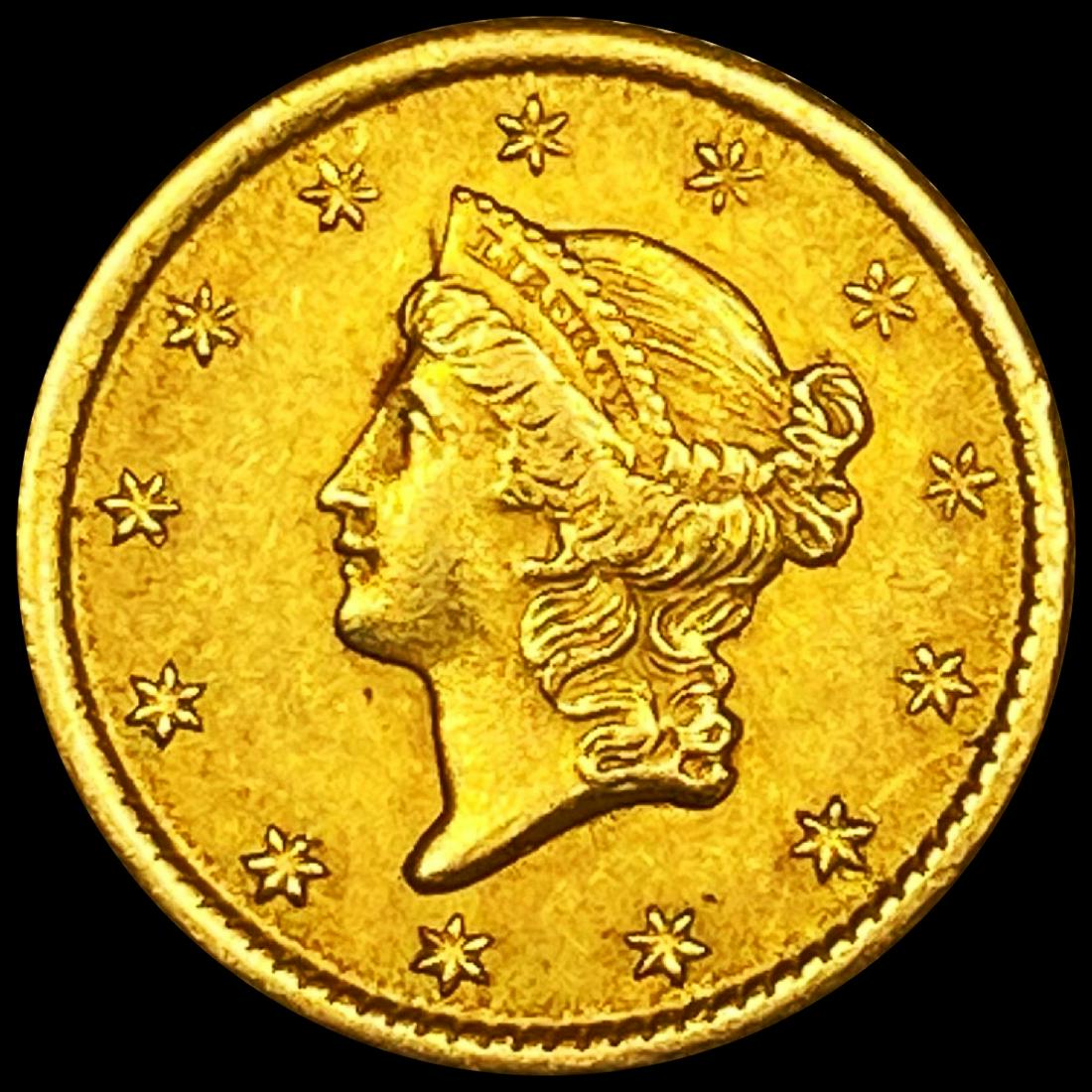 1851-O Ty 1 Rare Gold Dollar LIGHTLY CIRCULATED (1 of 2)