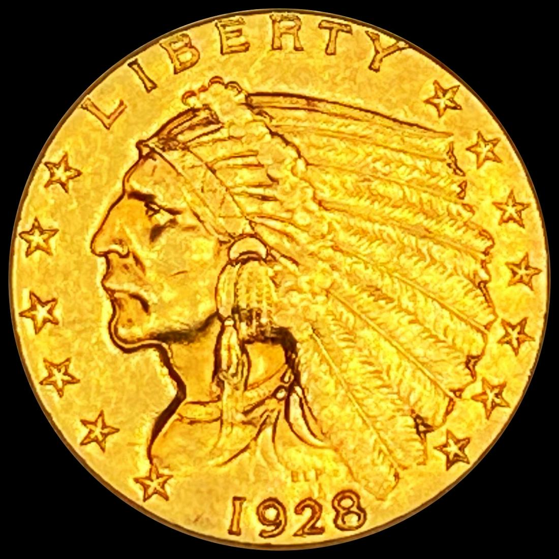 1928 $2.50 Gold Quarter Eagle UNCIRCULATED (1 of 2)