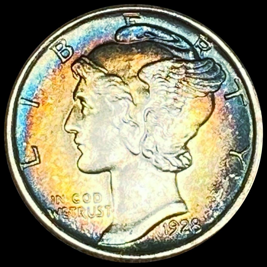 1928 Mercury Dime GEM BU (1 of 2)