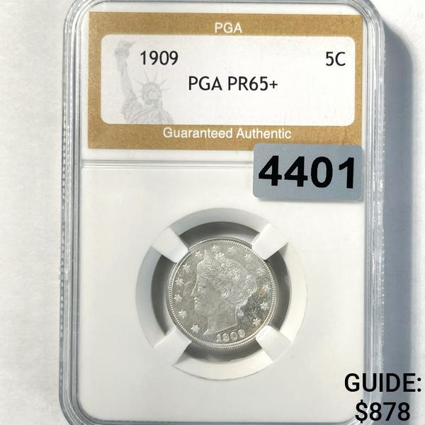 1909 Liberty Victory Nickel PGA - PR65+ (1 of 2)