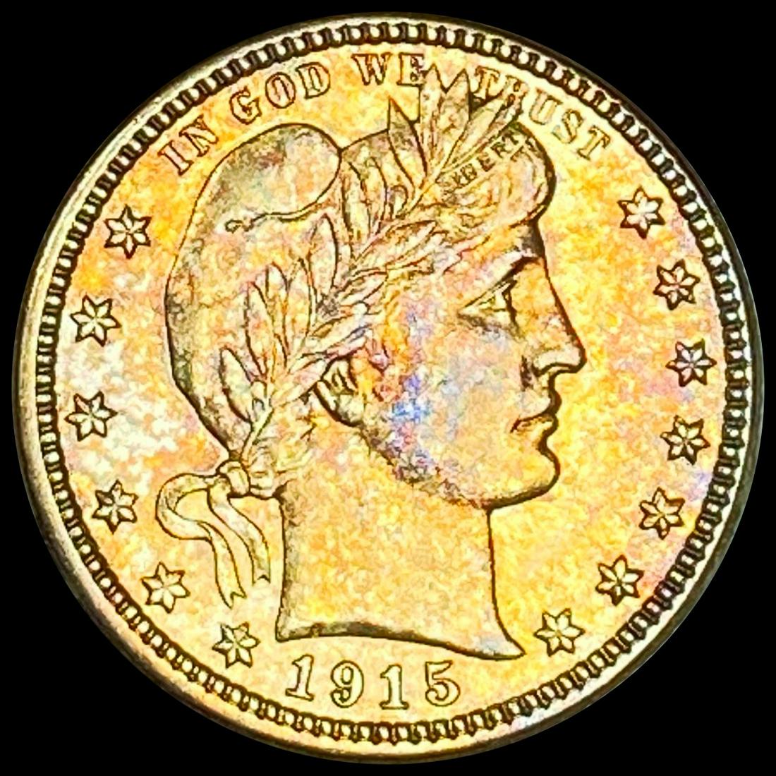 1915-S Barber Quarter CLOSELY UNCIRCULATED (1 of 2)