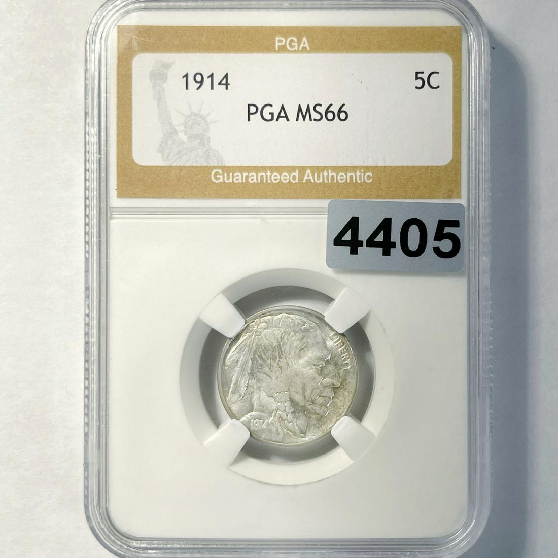 1914 Buffalo Nickel PGA - MS66 (1 of 2)