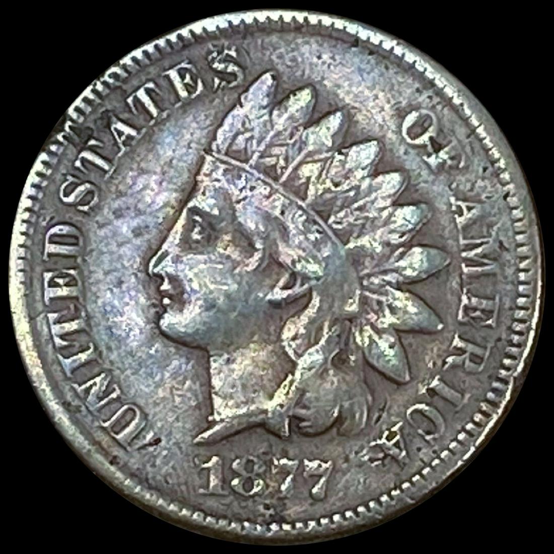 1877 Indian Head Cent NICELY CIRCULATED (1 of 2)