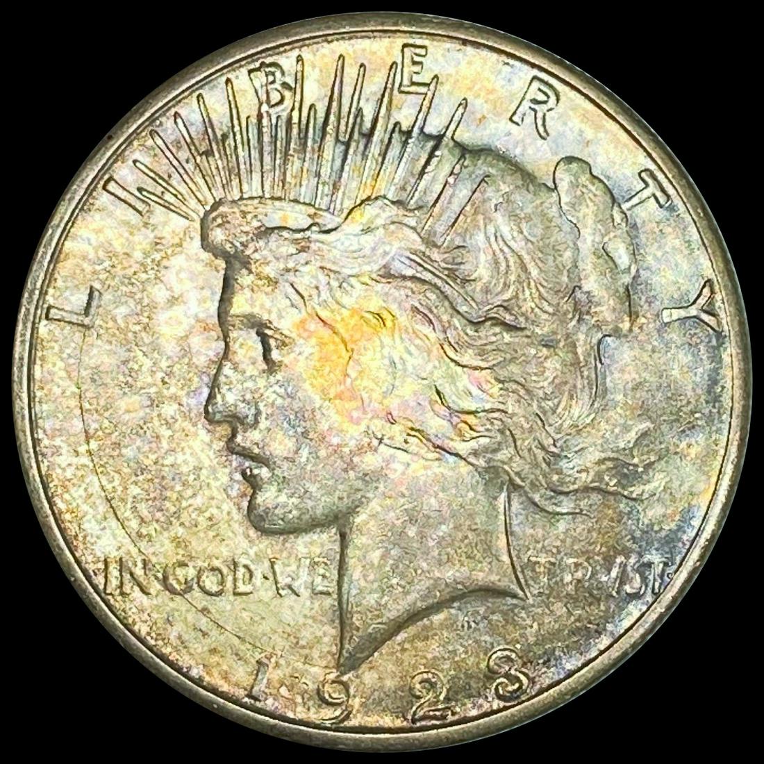 1923-S Silver Peace Dollar CLOSELY UNCIRCULATED (1 of 2)